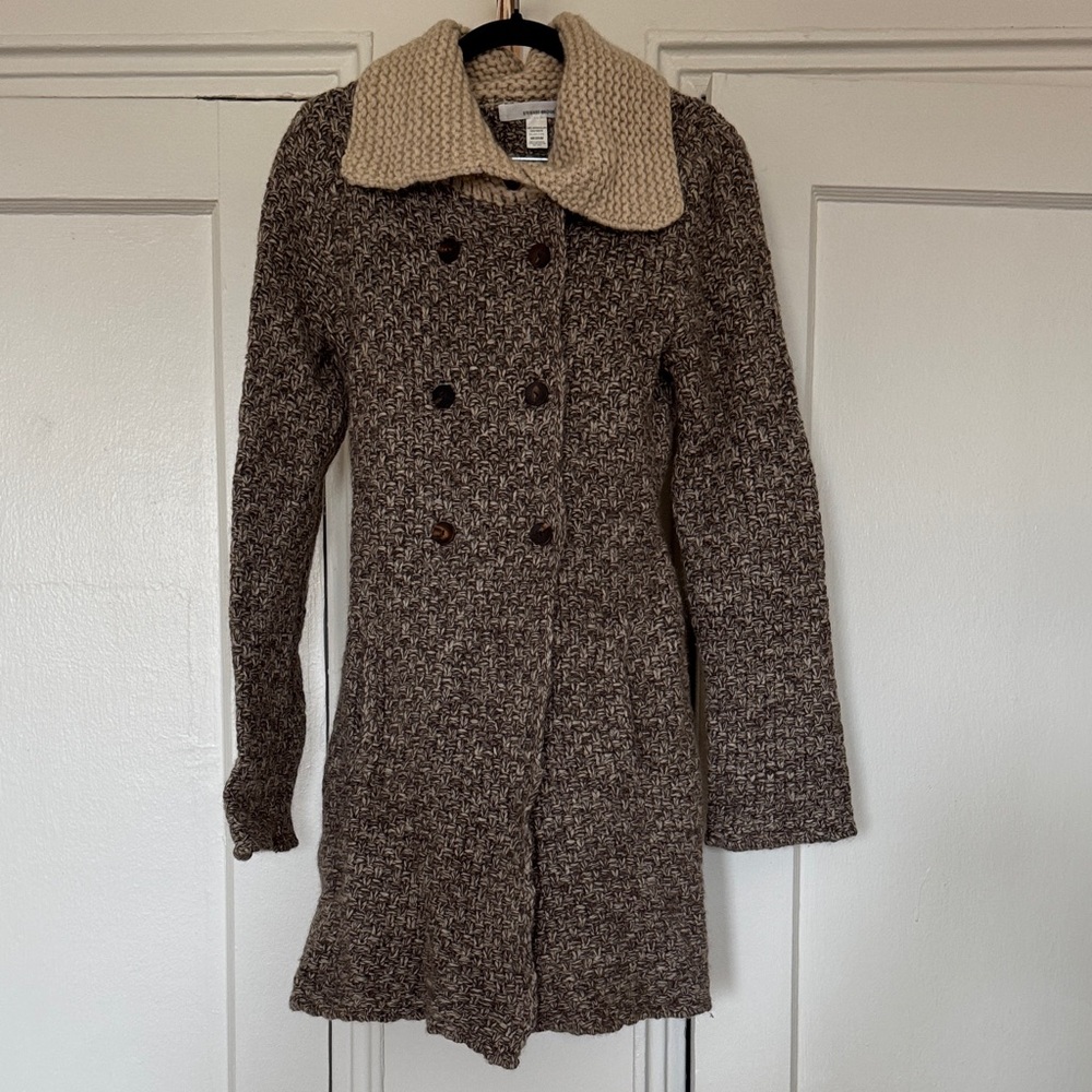 Stewart Brown 100% Mongolian Cashmere Sweater Jacket